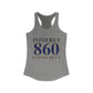 Pomfret 860 Connecticut Women's Ideal Racerback Tank Top