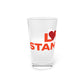 Love Stamford Pint Glass, 16oz