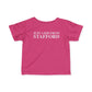 Just a kid from Stafford Infant Fine Jersey T-Shirt