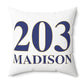 203 Madison Polyester Square Pillow