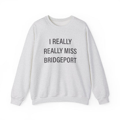 I Really Really Miss Bridgeport Unisex Heavy Blend™ Crewneck Sweatshirt