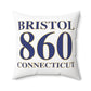 Bristol 860 Connecticut Polyester Square Pillow