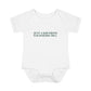 Just a kid from Strawberry Hill Infant Baby Rib Bodysuit