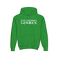 Just a kid from Goshen Youth Heavy Blend Hooded Sweatshirt