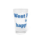 West Hartford is My Happy Place Pint Glass, 16oz