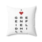 Greenfield Hill Vision Spun Polyester Square Pillow