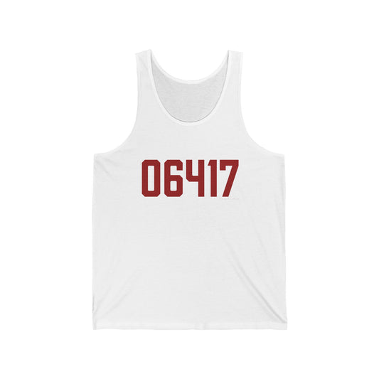 06417 Deep River Connecticut Zip Code Unisex Jersey Tank Top