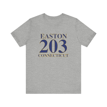 Easton 203 Connecticut Unisex Jersey Short Sleeve Tee