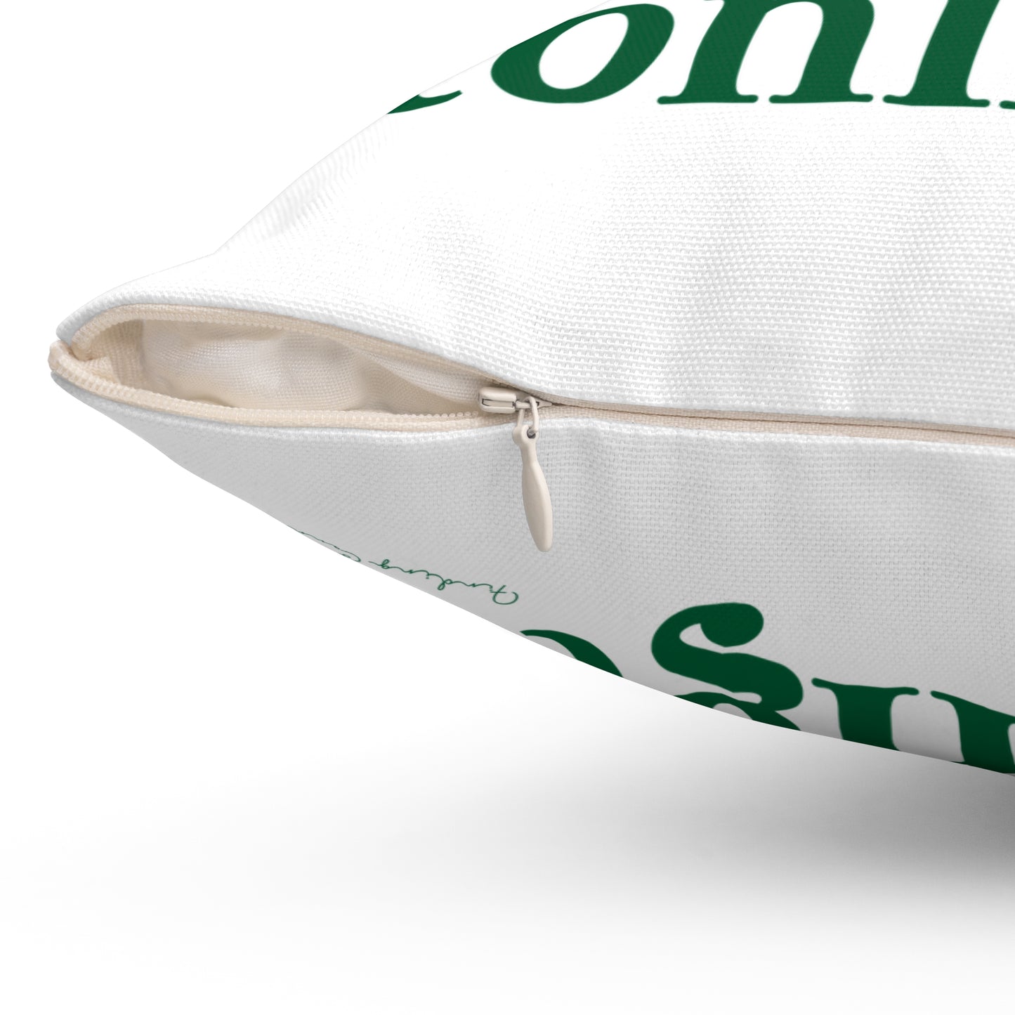 I Clover Stonington Spun Polyester Square Pillow