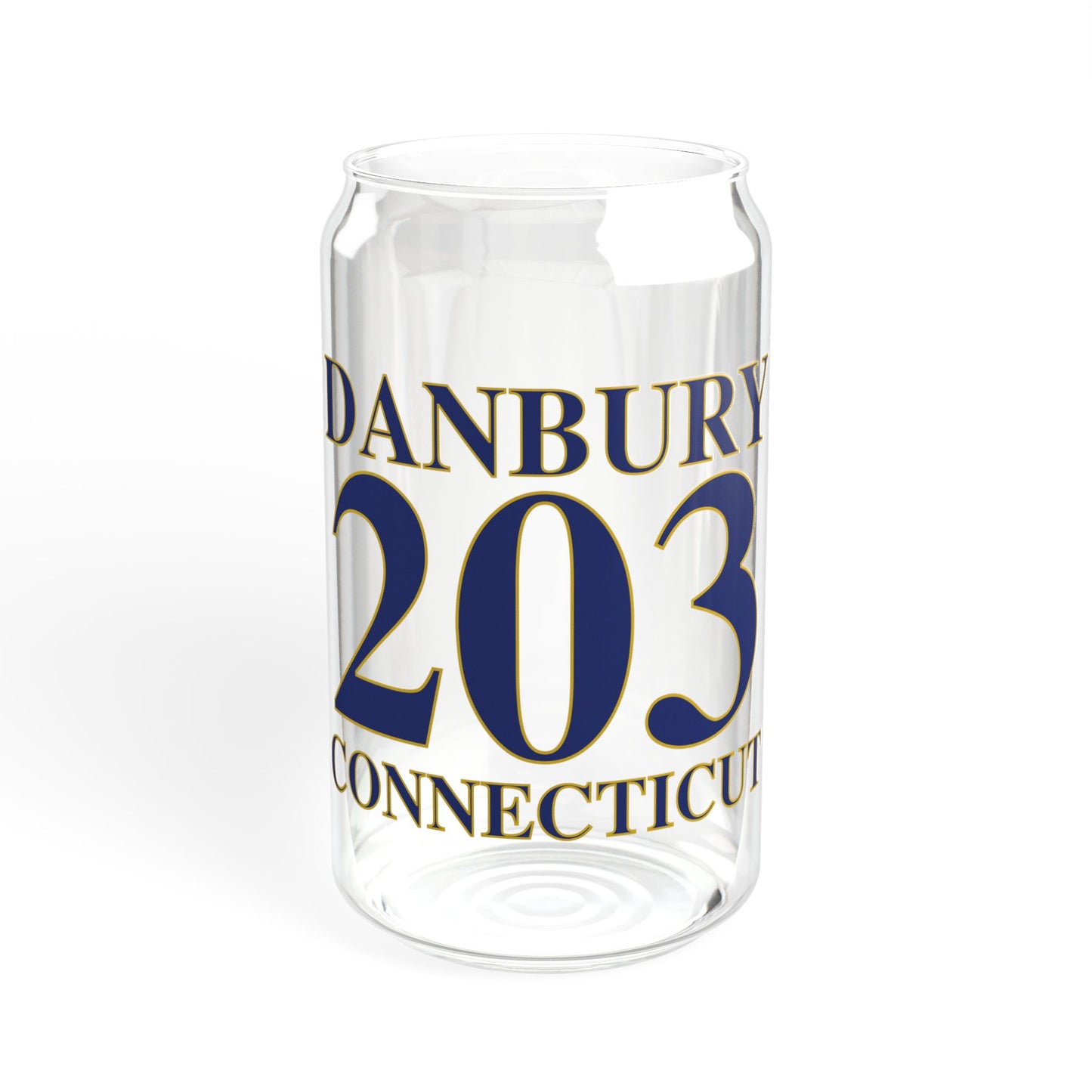 Danbury 203 Connecticut Sipper Glass, 16oz