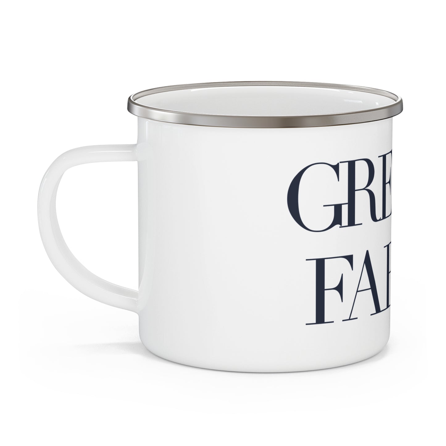 41 Tilt Greens Farms Enamel Camping Mug