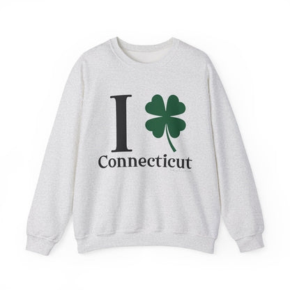 I Clover Connecticut Unisex Heavy Blend™ Crewneck Sweatshirt