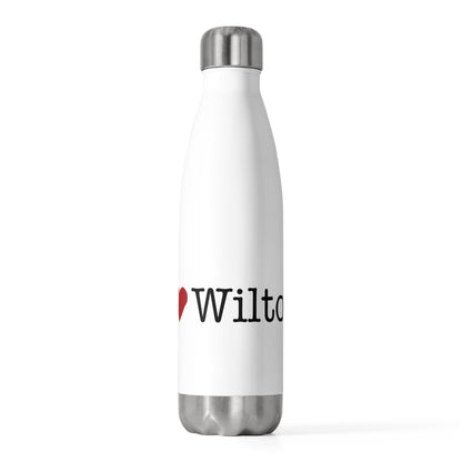 I Heart Wilton. 20oz Insulated Bottle