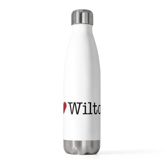 I Heart Wilton. 20oz Insulated Bottle
