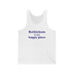Bethlehem is My Happy Place Unisex Jersey Tank Top