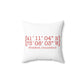 Stratford Coordinates Spun Polyester Square Pillow