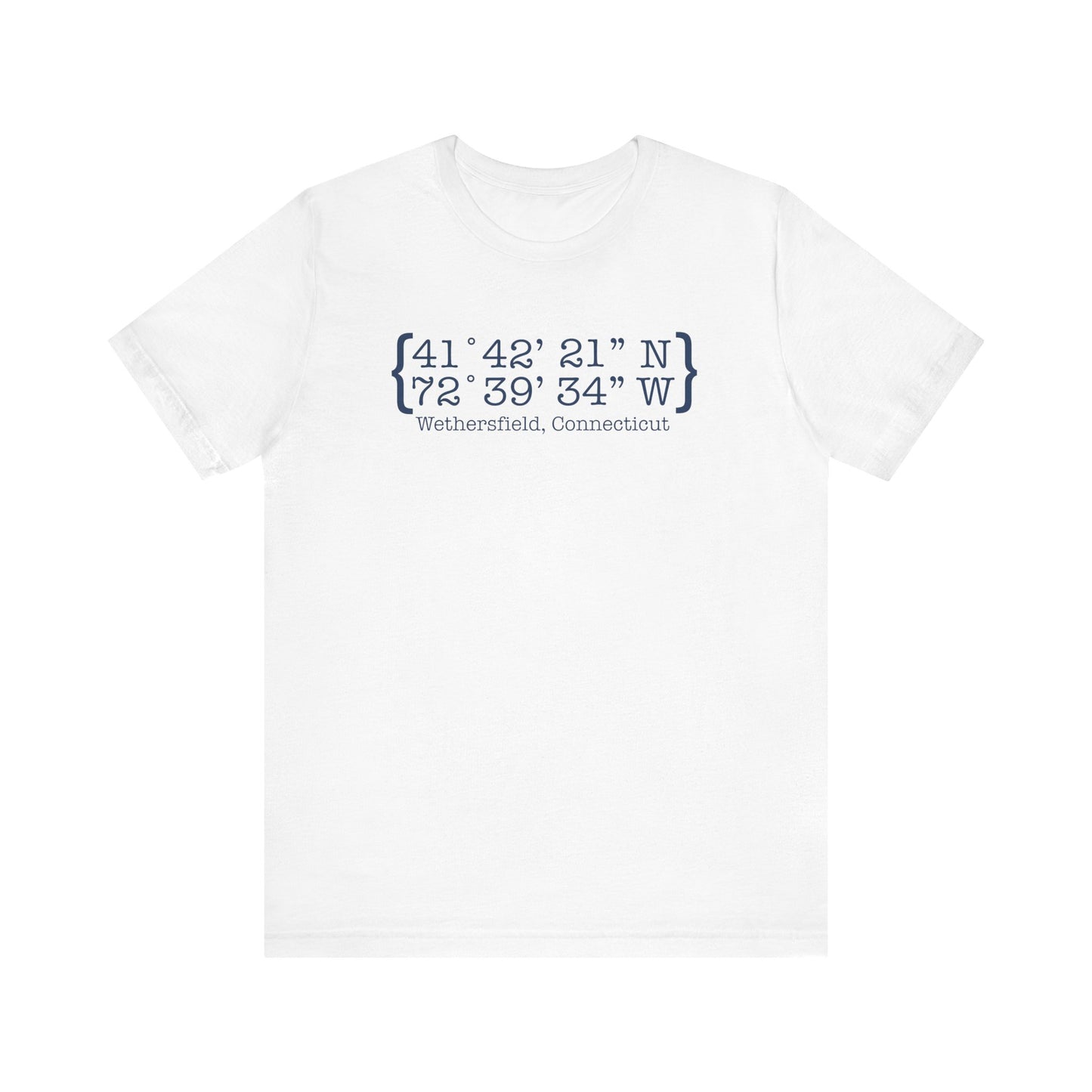 Wethersfield Coordinates Unisex Jersey Short Sleeve Tee