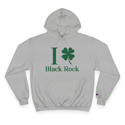 I Clover Black Rock Champion Hoodie