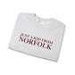 Just a kid from Norfolk Unisex Heavy Blend™ Crewneck Sweatshirt
