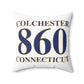 Colchester 860 Connecticut Spun Polyester Square Pillow