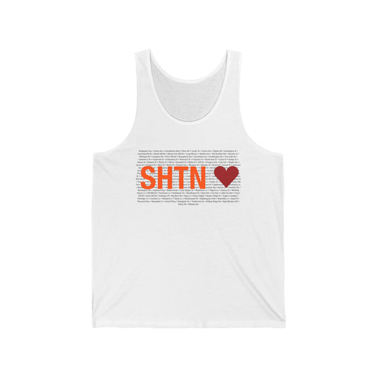 Shelton Love Unisex Jersey Tank Top