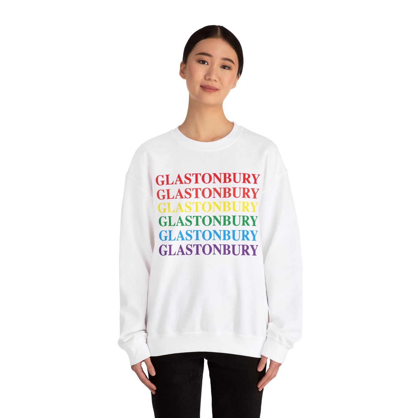 Glastonbury Pride  Unisex Heavy Blend™ Crewneck Sweatshirt