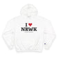 I Heart NRWK Champion Hoodie