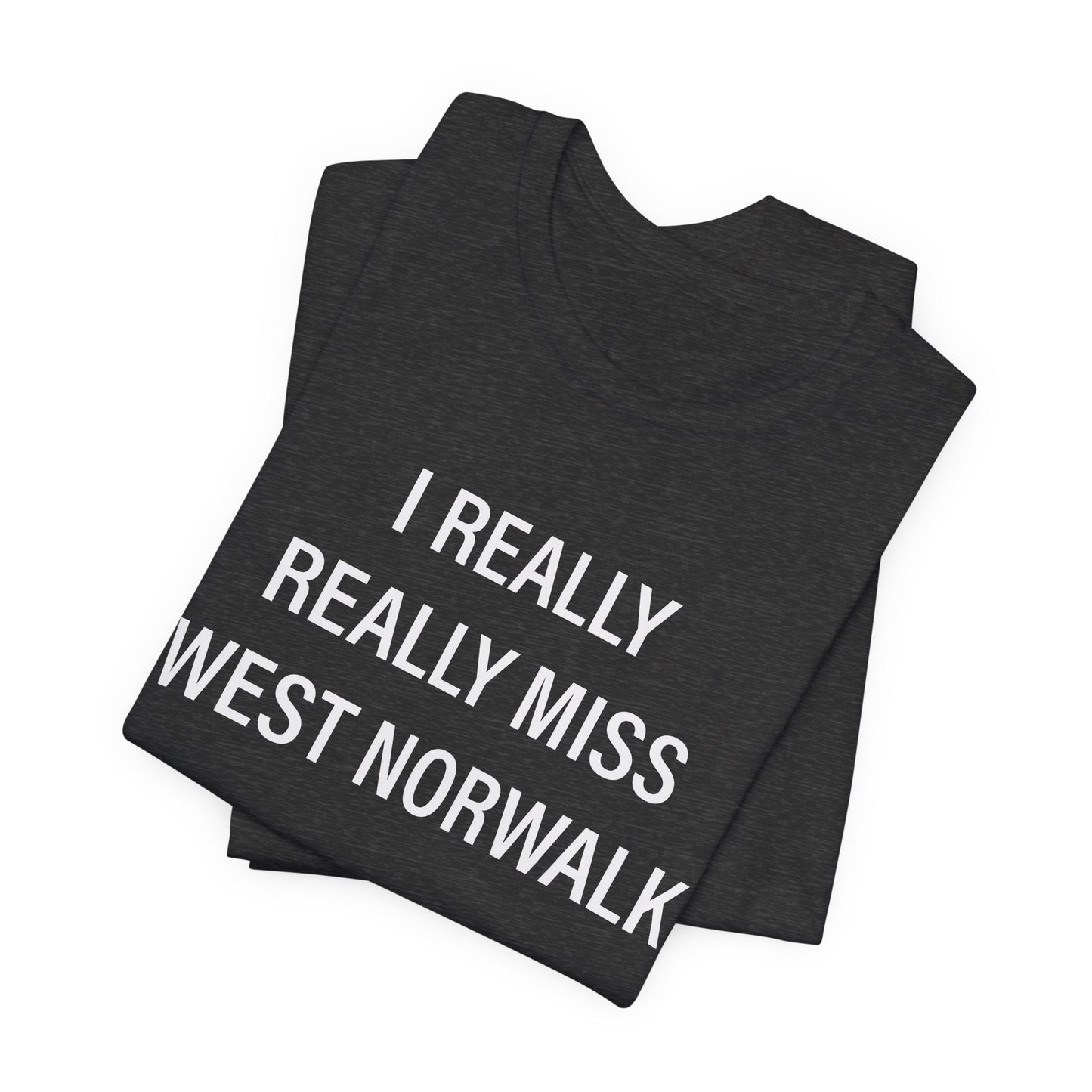 I Really Really Miss  West Norwalk Unisex Jersey Short Sleeve T-Shirt