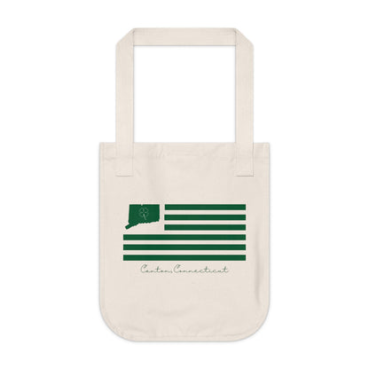 Canton St. Patrick’s Day Flag Organic Canvas Tote Bag