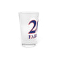 203 Fairfield Red, White & Blue Pint Glass, 16oz