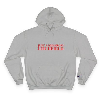 Just a kid from Litchfield Champion Hoodie