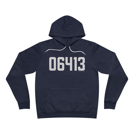 06413 Clinton CT Zip Code Unisex Sponge Fleece Pullover Hoodie