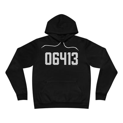 06413 Clinton CT Zip Code Unisex Sponge Fleece Pullover Hoodie