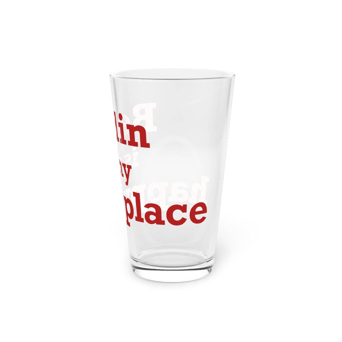 Berlin is My Happy Place Pint Glass, 16oz