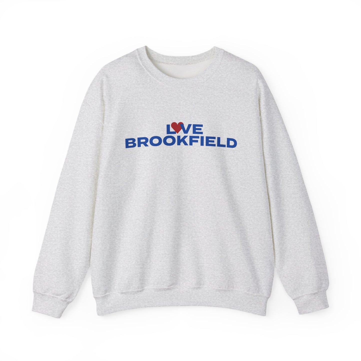 Love Brookfield Unisex Heavy Blend™ Crewneck Sweatshirt
