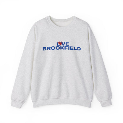 Love Brookfield Unisex Heavy Blend™ Crewneck Sweatshirt