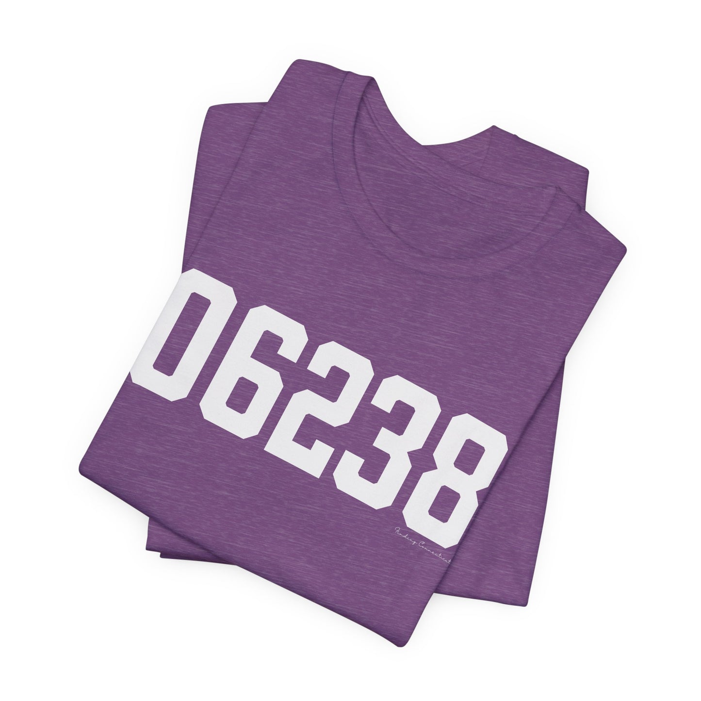 06238 Coventry CT Zip Code Unisex Jersey Short Sleeve T-Shirt