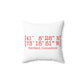 Fairfield Coordinates Spun Polyester Square Pillow