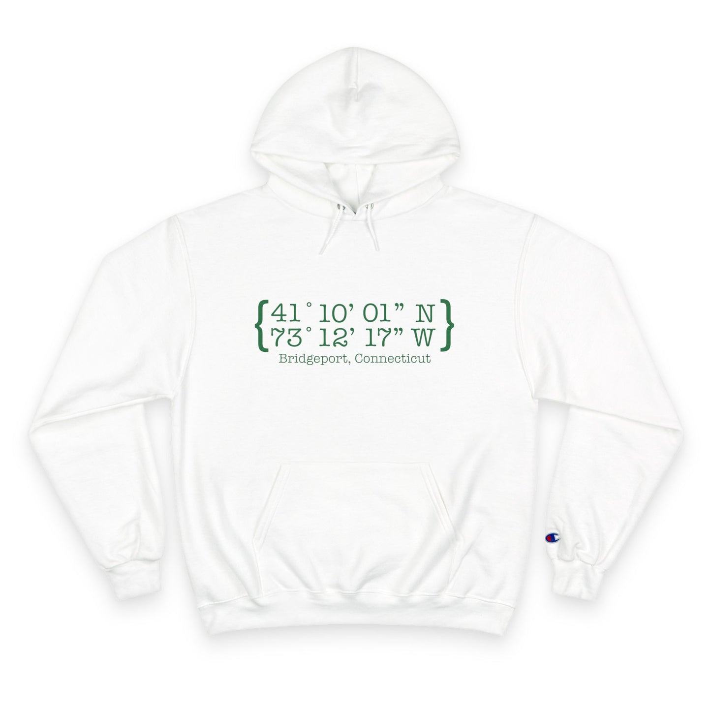 Bridgeport Coordinates Champion Hoodie Sweatshirt