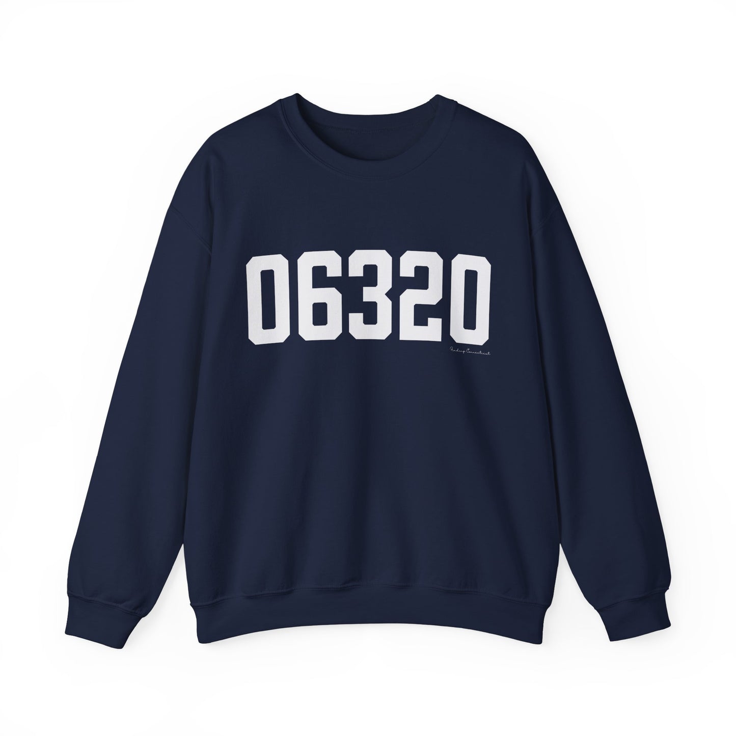 06320 - New London Connecticut Zip Code  Unisex Heavy Blend™ Crewneck Sweatshirt