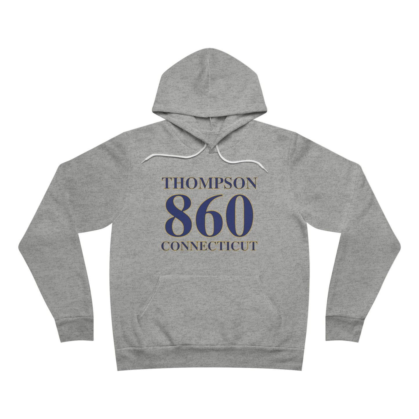 Thompson 860 Connecticut Unisex Sponge Fleece Pullover Hoodie