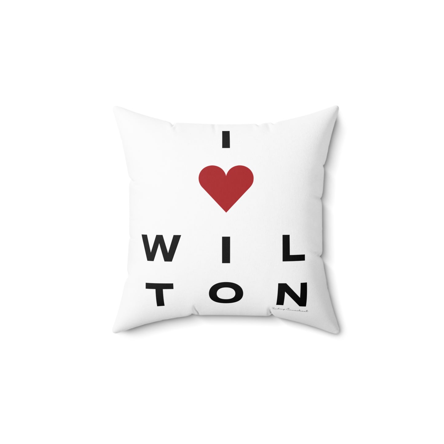 Wilton Vision Spun Polyester Square Pillow