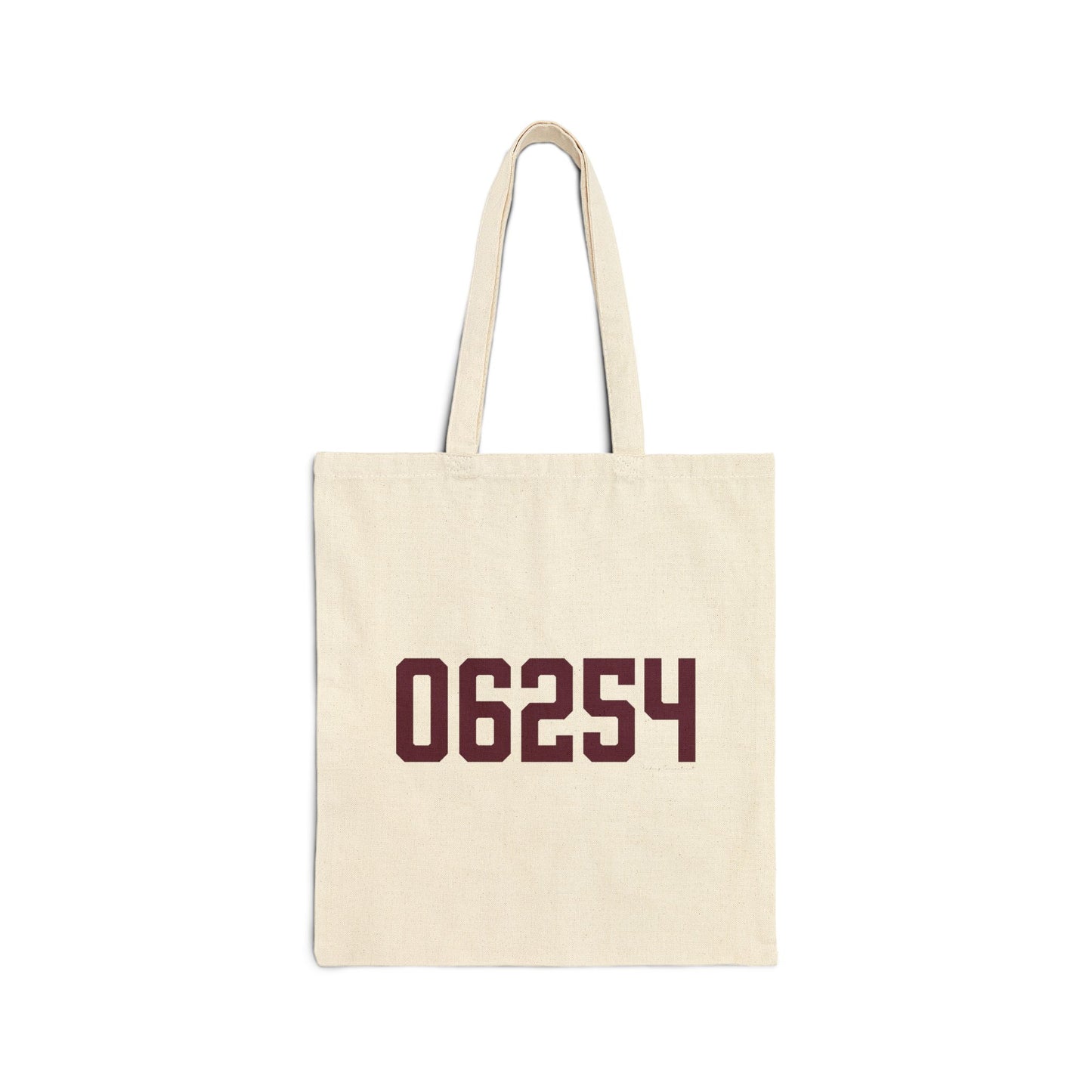 06254 Franklin Connecticut Zip Code Cotton Canvas Tote Bag