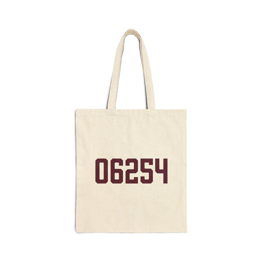 06254 Franklin Connecticut Zip Code Cotton Canvas Tote Bag