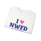 I Heart NWFD Unisex Heavy Blend™ Crewneck Sweatshirt