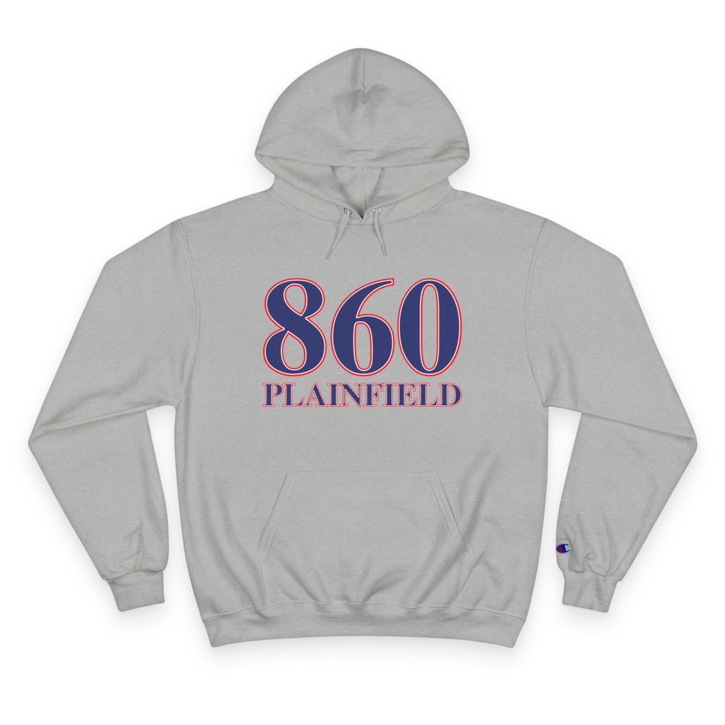 860 Plainfield Red, White & Blue Champion Hoodie