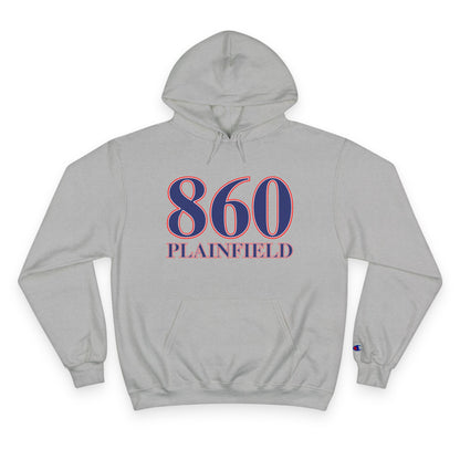 860 Plainfield Red, White & Blue Champion Hoodie
