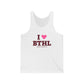I Heart BTHL Unisex Jersey Tank Top