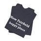 New Fairfield Is My Happy Place Unisex Jersey Short Sleeve T-Shirt