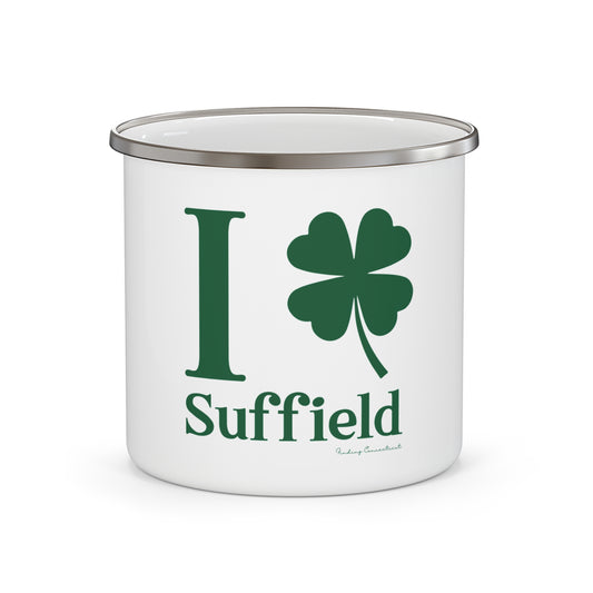 I Clover Suffield Enamel Camping Mug